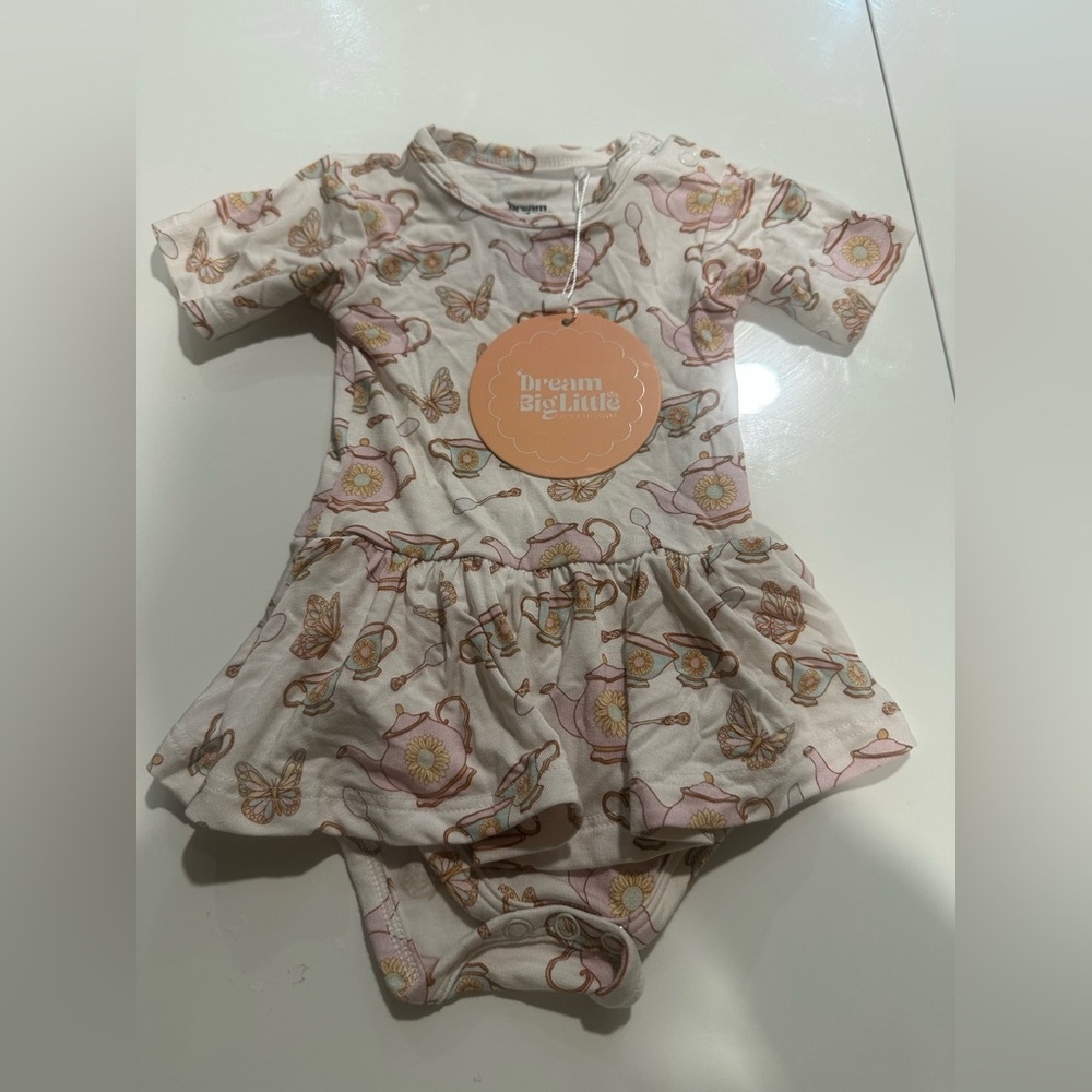 Dream big little newborn dress nwt